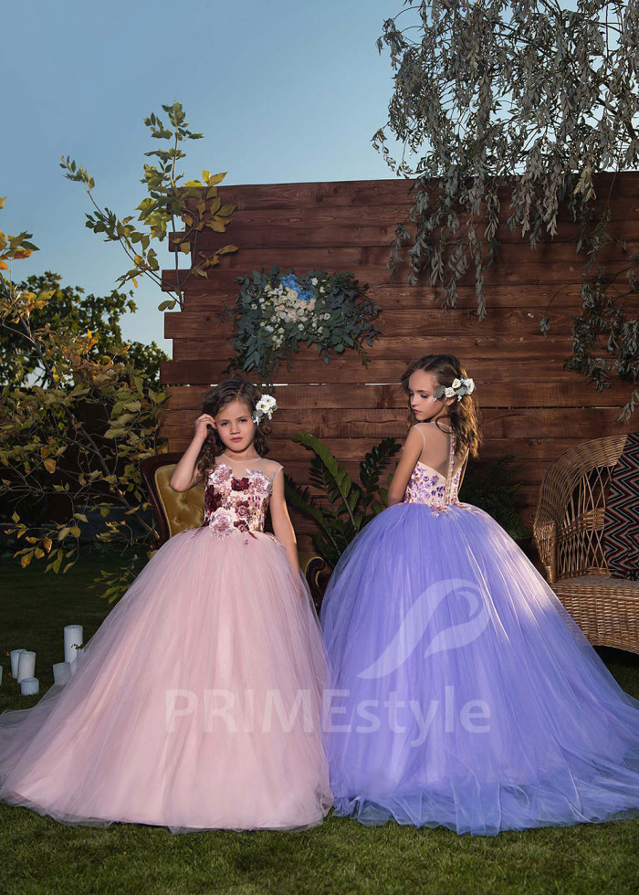 Detské princeznovské šaty LV006