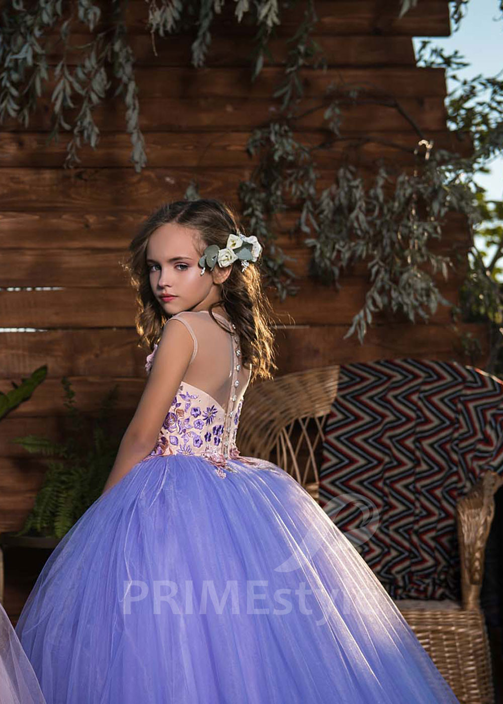 Detské princeznovské šaty LV006