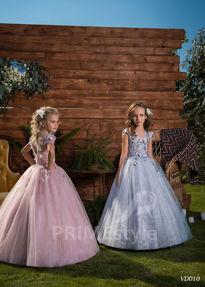 Luxusné dievčenské šaty LV010
