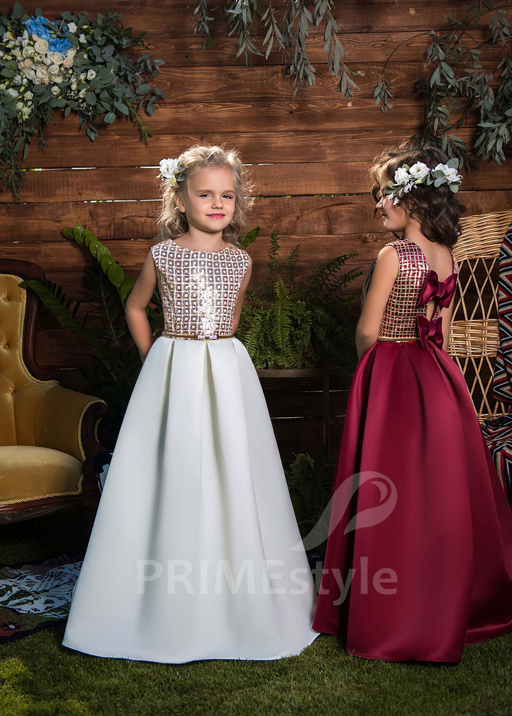 Detské sviatočné šaty LV012