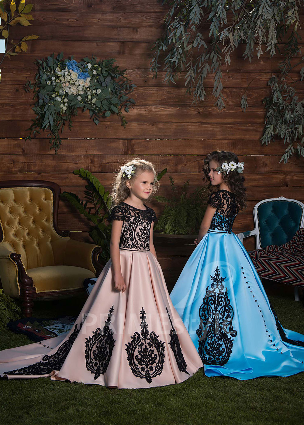 Detské princeznovské šaty LV013