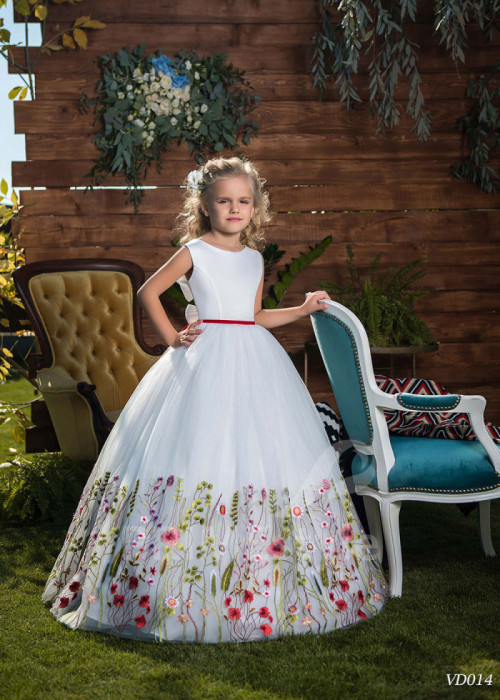 Detské šaty na svadbu LV014 2