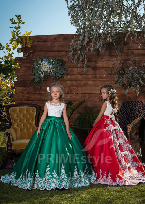 Luxusné dievčenské šaty LV016 2