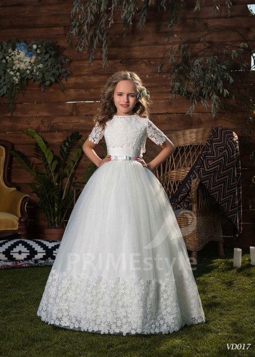 Šaty na svadbu pre malé družičky LV017