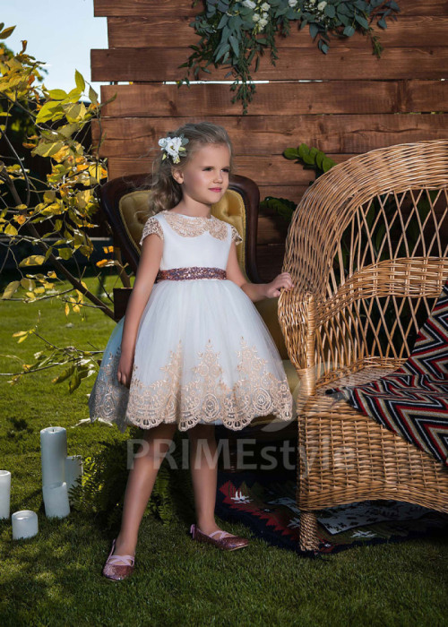 Detské šaty pre malé družičky LV019