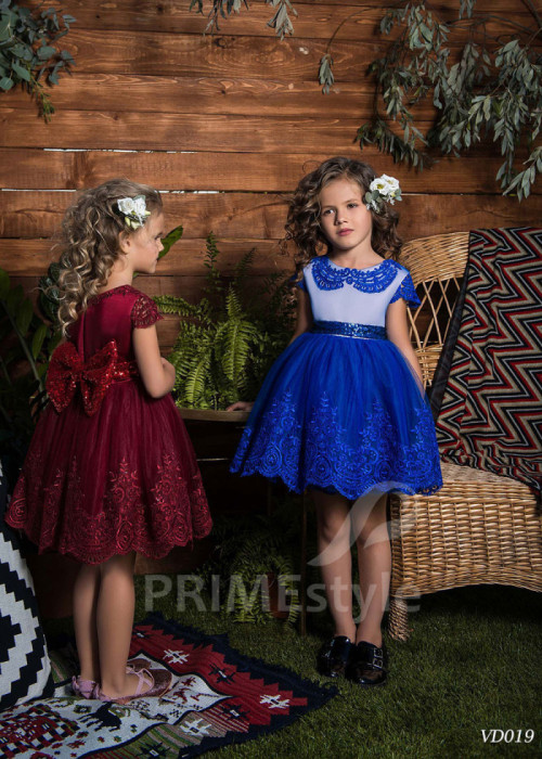 Detské šaty pre malé družičky LV019 2