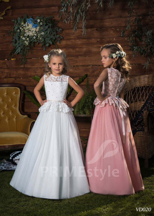 Detské šaty na svadbu LV020