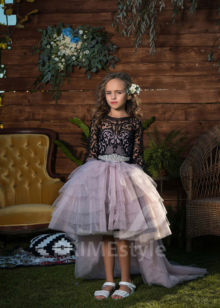 Slávnostné dievčenské šaty LV021