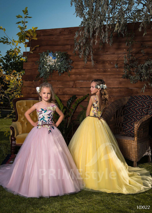 Slávnostné dievčenské šaty LV022