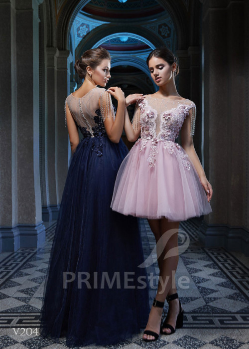 Princeznovské šaty na stužkovú LS204 2