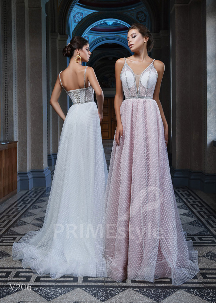 Extravagantné šaty na ples LS206