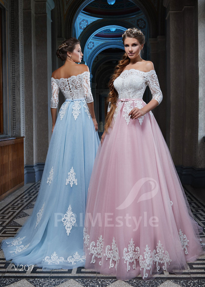 Čipkované šaty na ples LS207