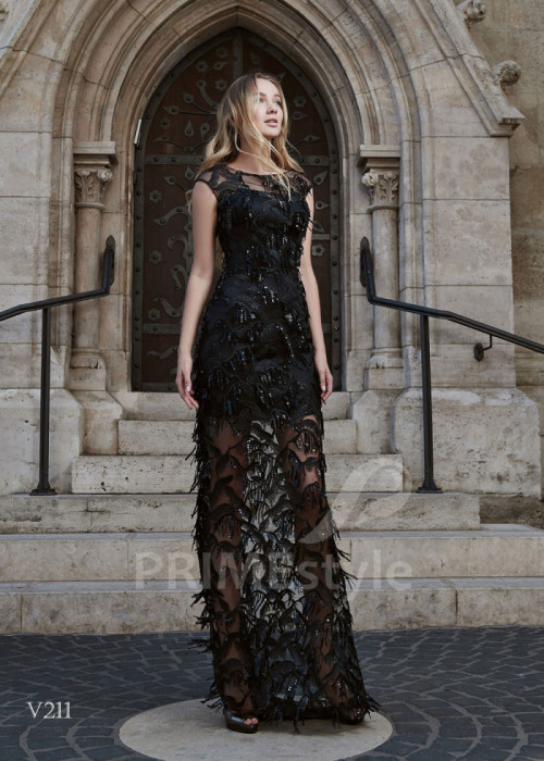 Moderné večerné šaty LS211