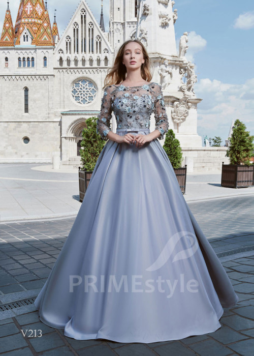 Čipkované šaty na ples LS213