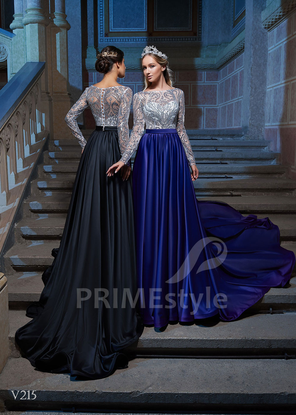 Exkluzívne večerné šaty LS215