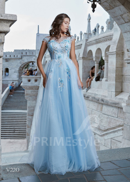 Princeznovské šaty na stužkovú LS220