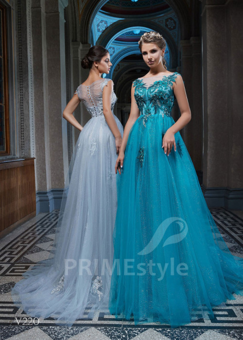 Princeznovské šaty na stužkovú LS220 2