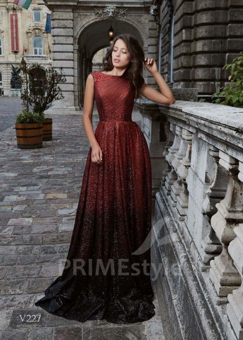 Trblietavé šaty na ples LS227