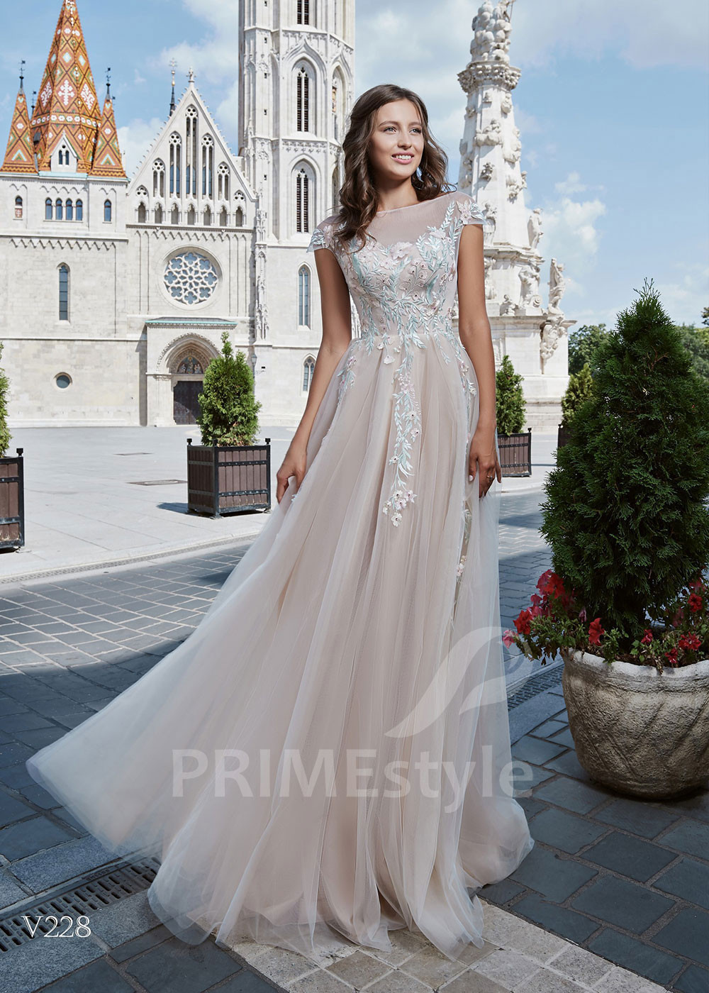 Čipkované šaty na svadbu LS228