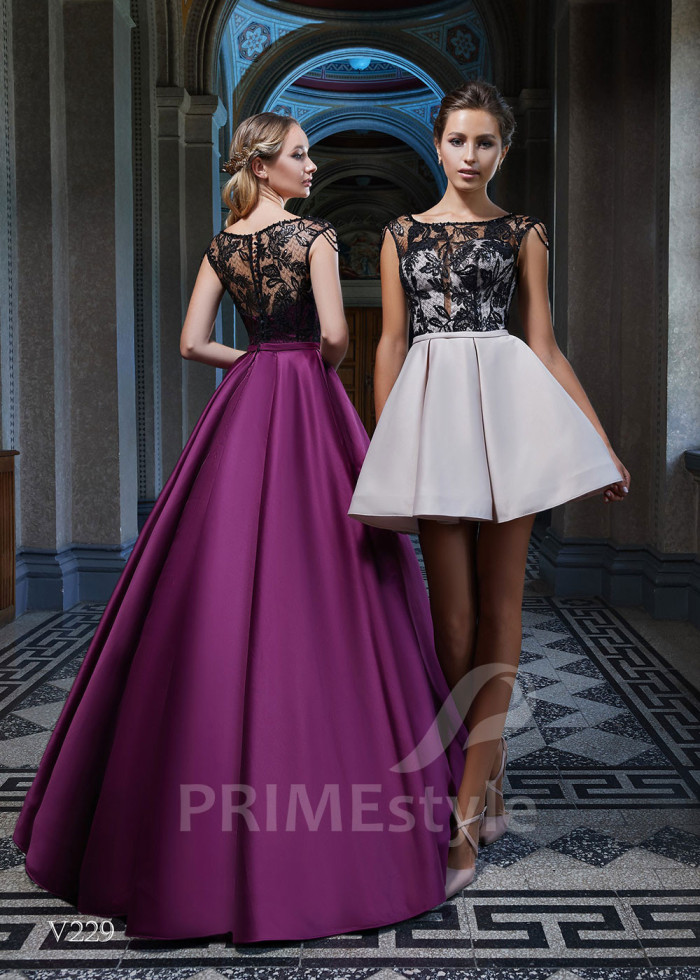 Čipkované šaty na ples LS229