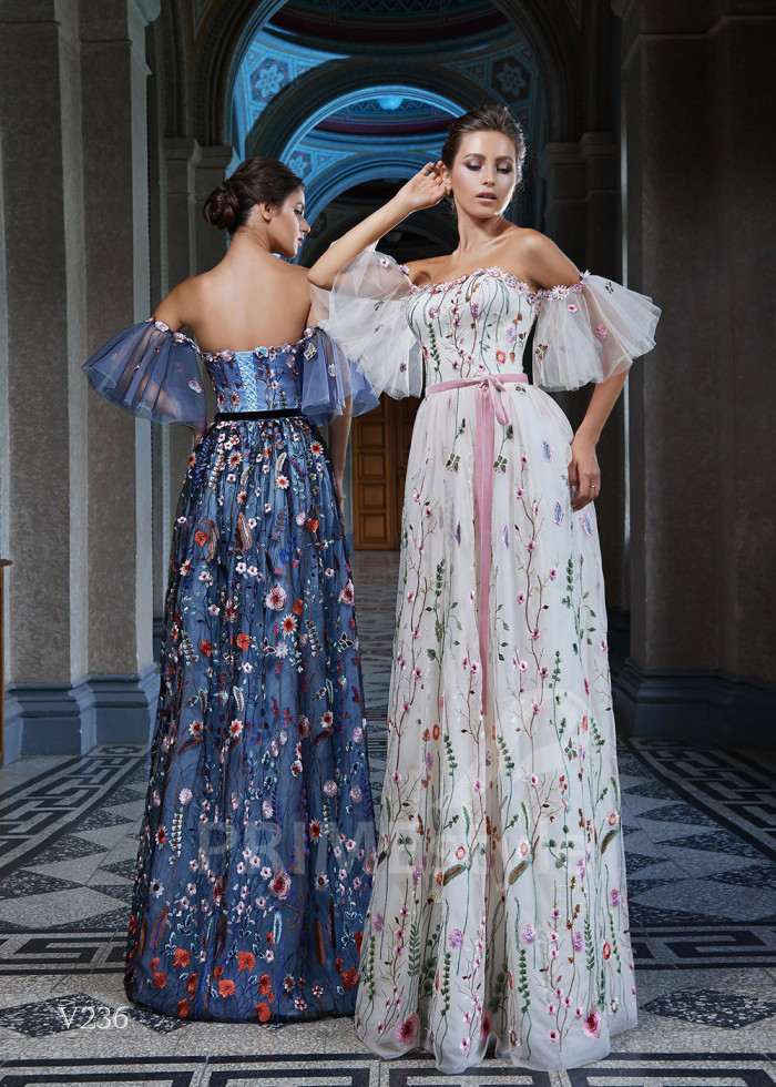 Extravagantné šaty na ples LS236