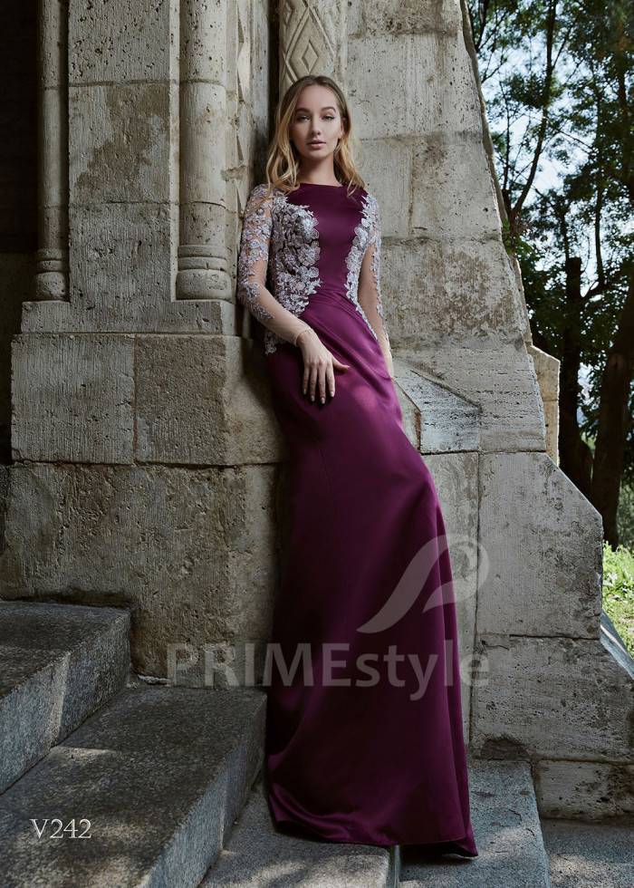 Extravagantné večerné šaty LS242