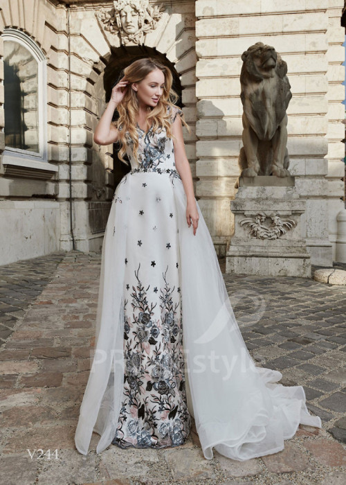 Luxusné šaty pre svadobné mamy LS244