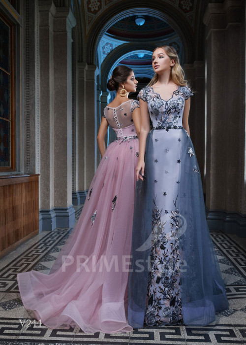 Luxusné šaty pre svadobné mamy LS244 2