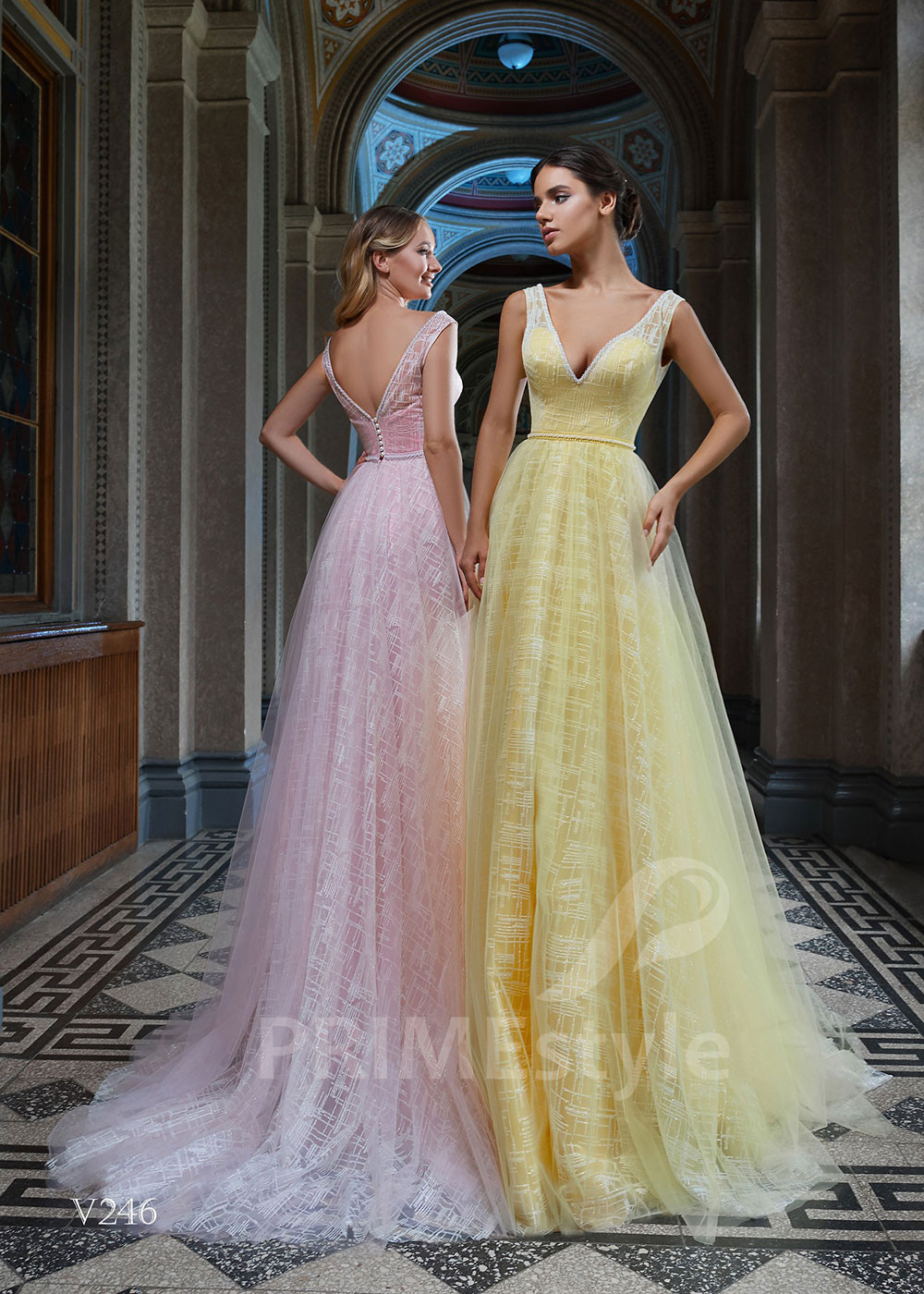 Moderné večerné šaty LS246