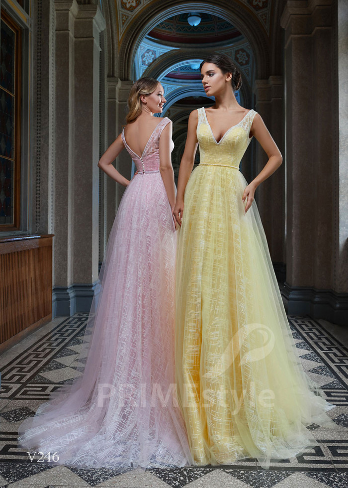 Moderné večerné šaty LS246