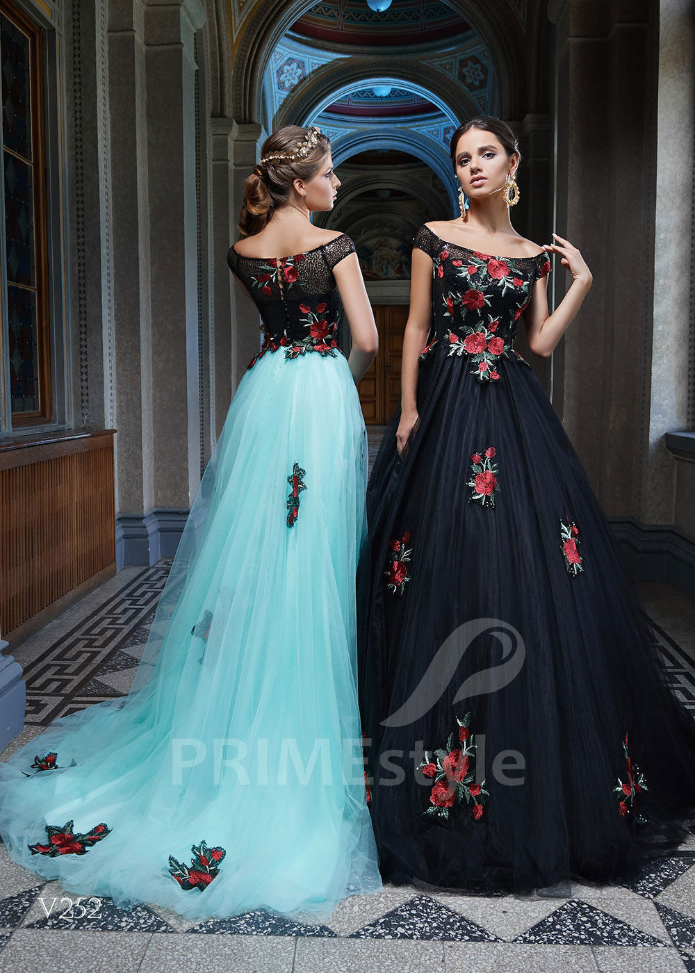 Čipkované šaty na ples LS252