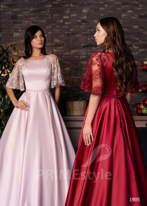 Elegantné šaty pre svadobné mamy LC1905 2