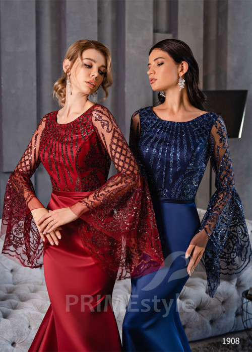 Exkluzívne večerné šaty LC1908 2