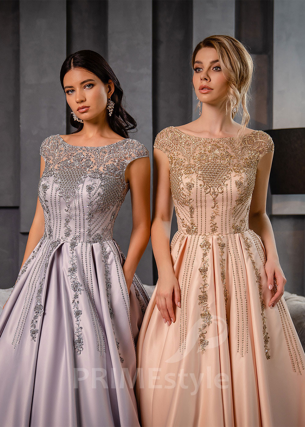 Elegantné šaty na ples LC1910