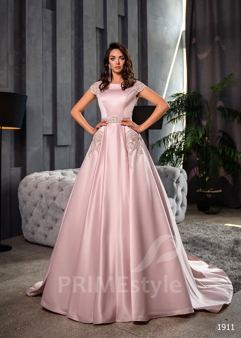 Elegantné šaty pre svadobné mamy LC1911