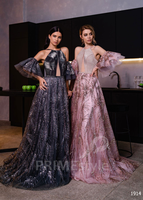 Extravagantné šaty na ples LC1914
