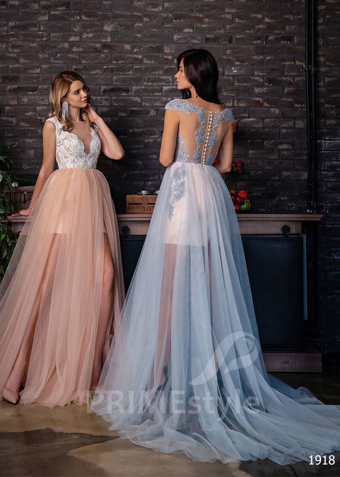 Čipkované šaty na svadbu LC1918