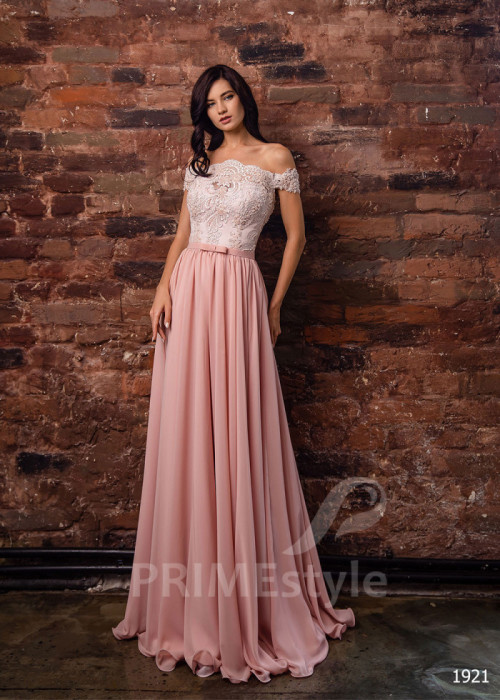 Šifónové šaty na svadbu LC1921