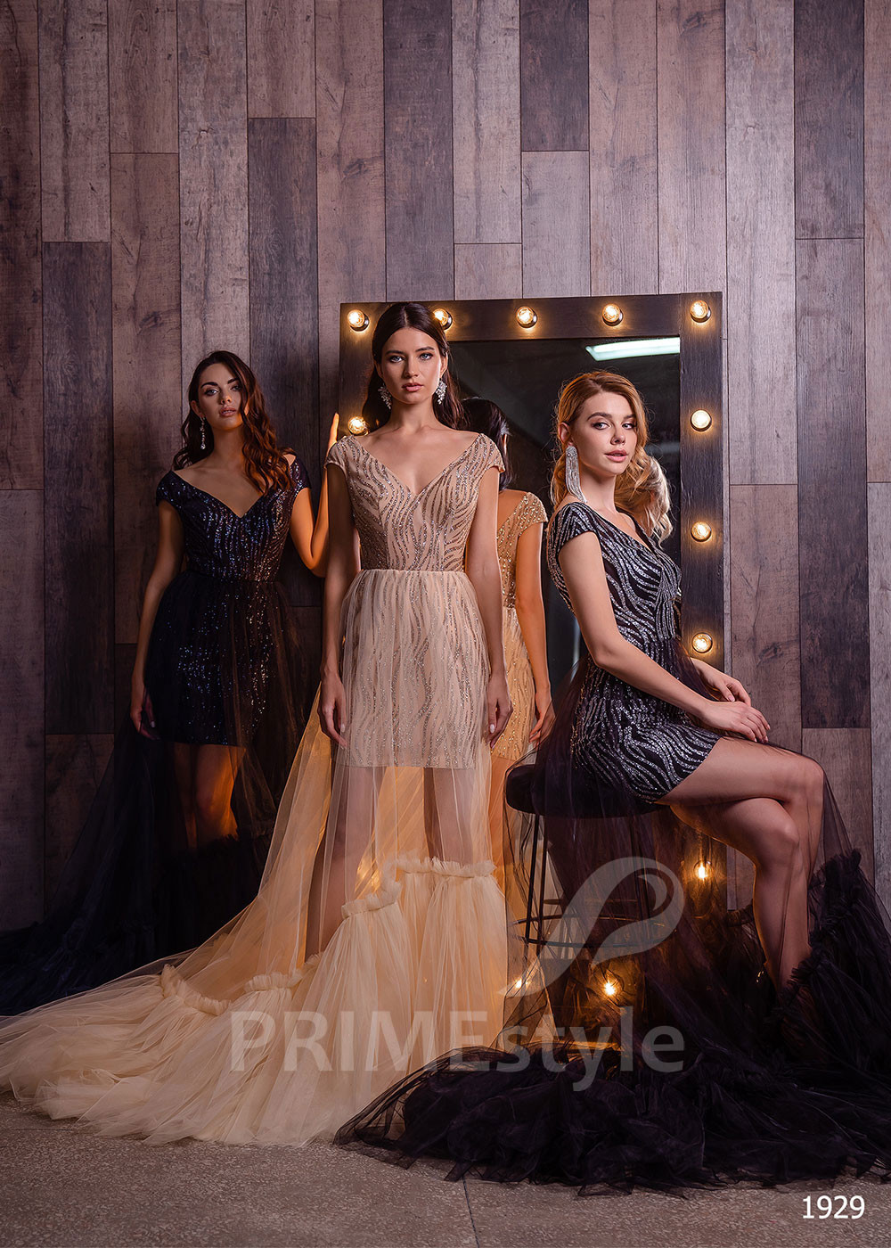 Trblietavé spoločenské šaty LC1929