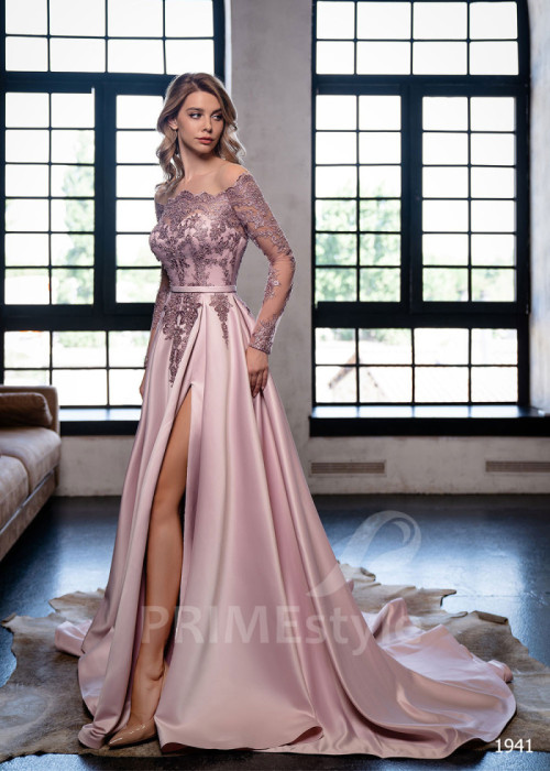 Čipkované šaty na ples LC1941