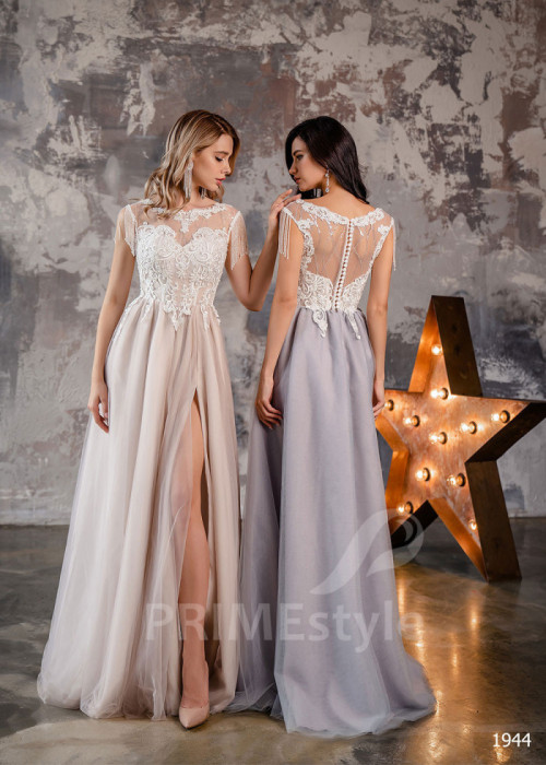 Čipkované šaty na svadbu LC1944