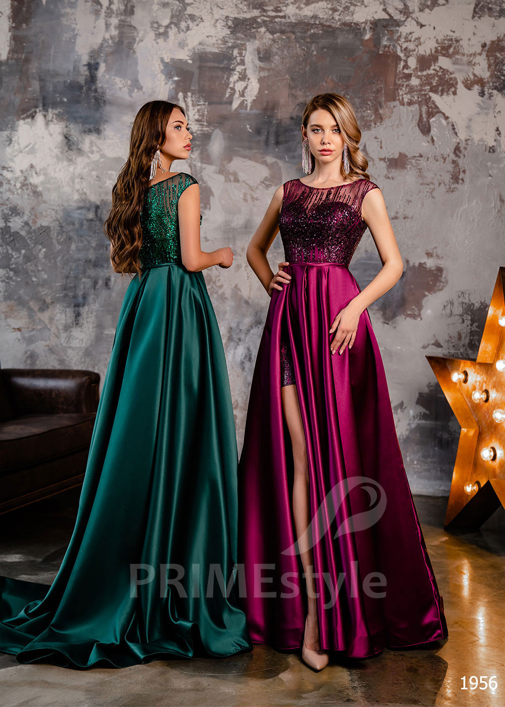 Elegantné šaty na ples LC1956