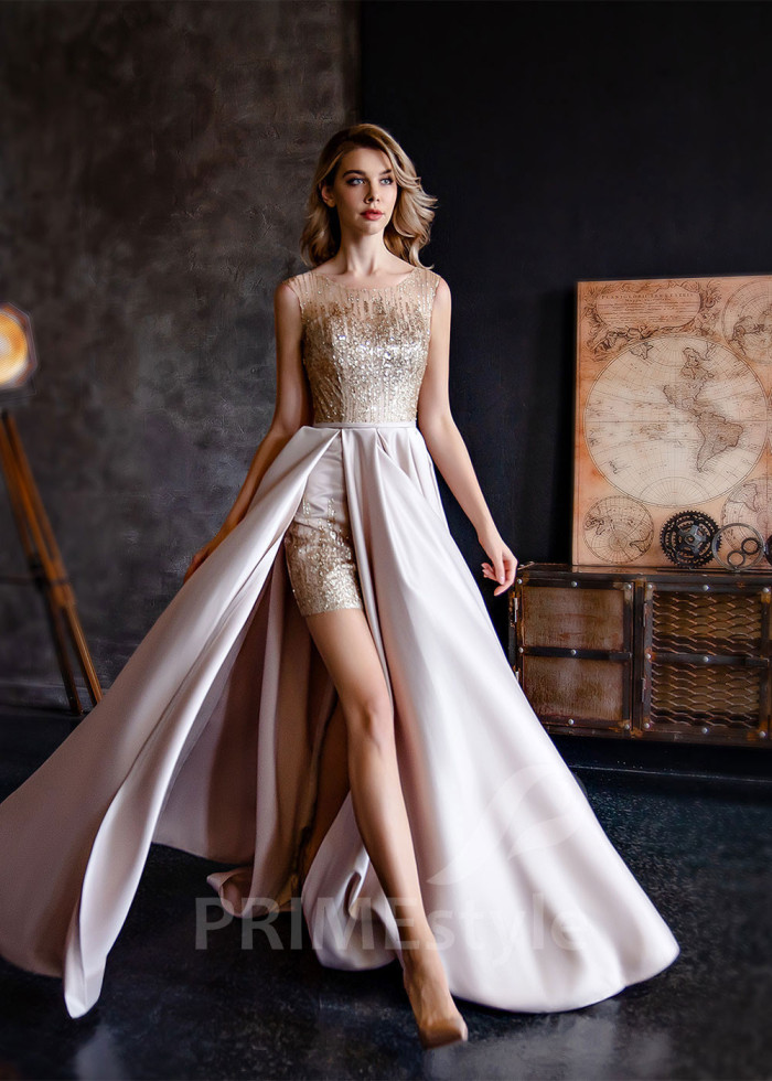 Elegantné šaty na ples LC1956