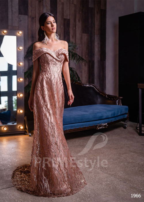 Trblietavé spoločenské šaty LC1966