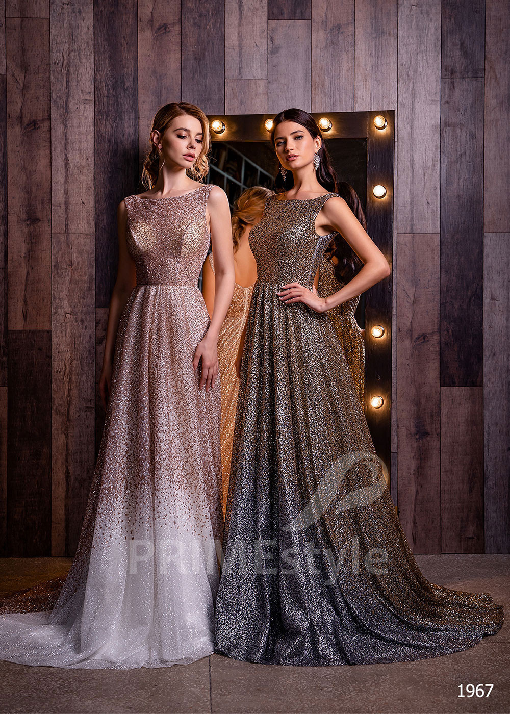 Trblietavé šaty na ples LC1967