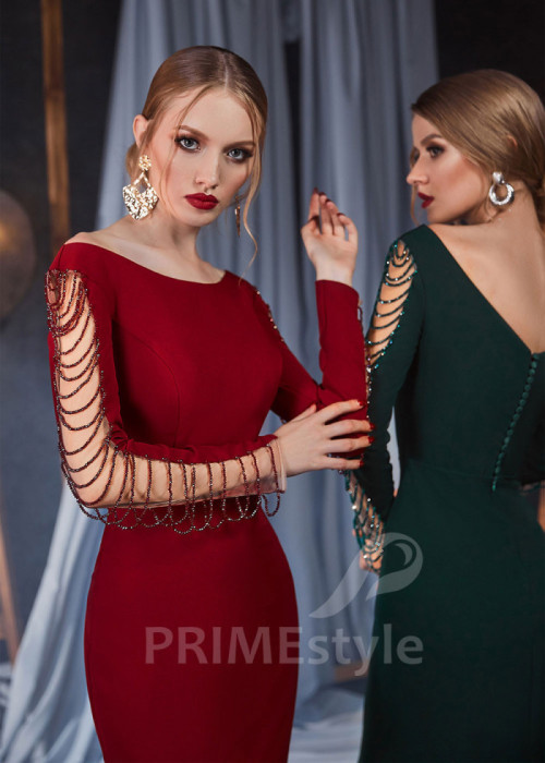 Elegantné večerné šaty LS401 2