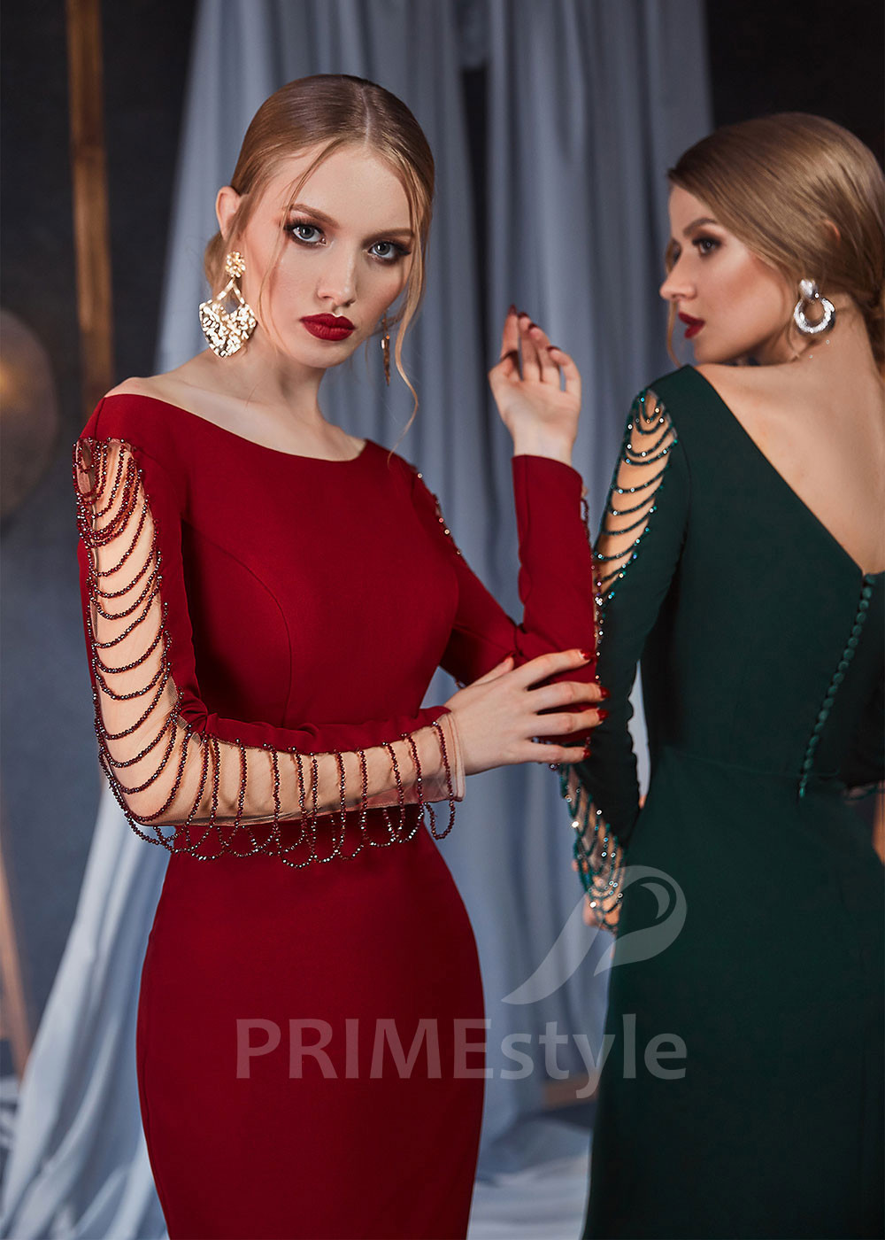 Elegantné večerné šaty LS401