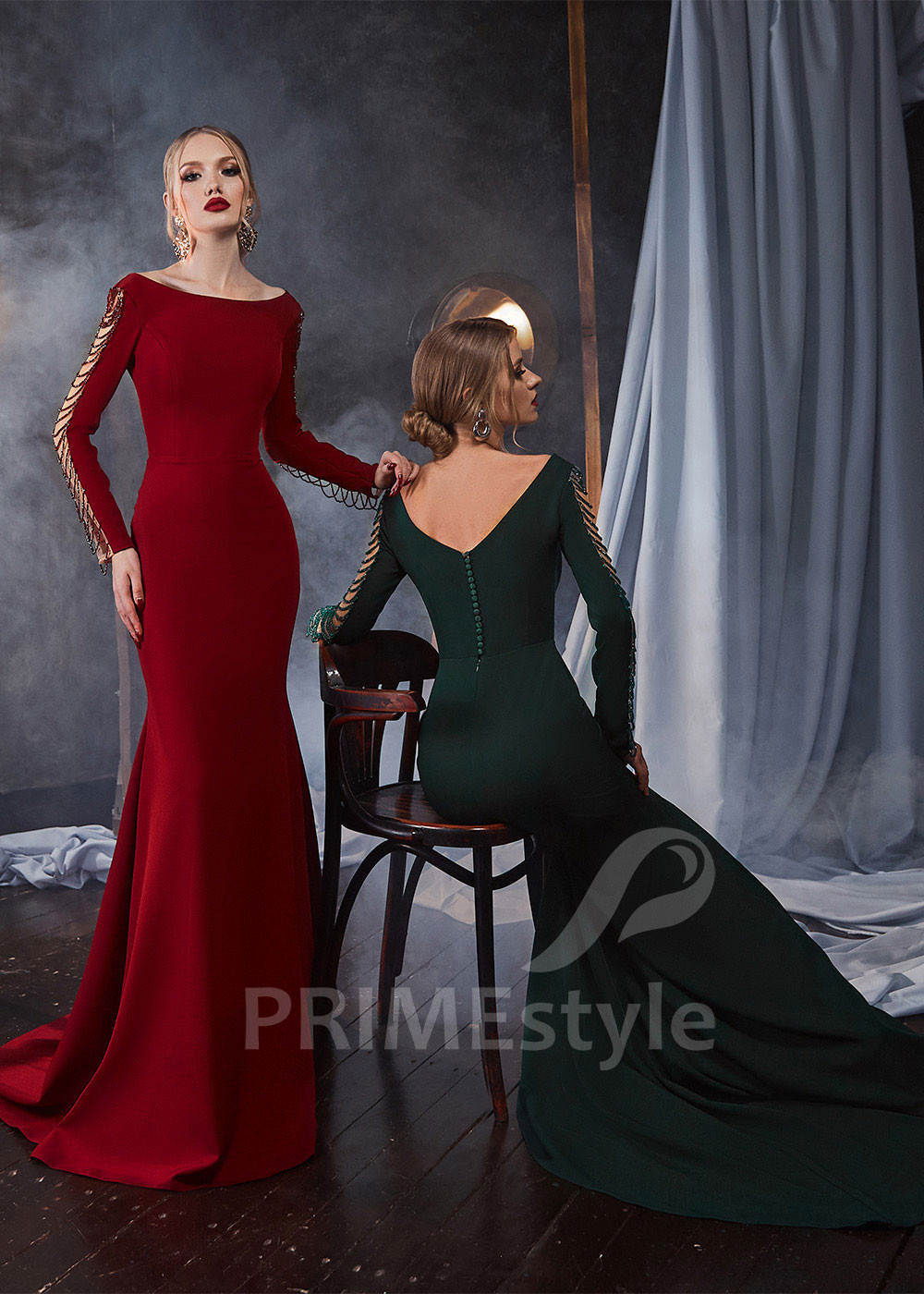 Elegantné večerné šaty LS401