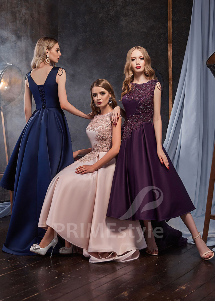 Elegantné šaty pre svadobné mamy LS403