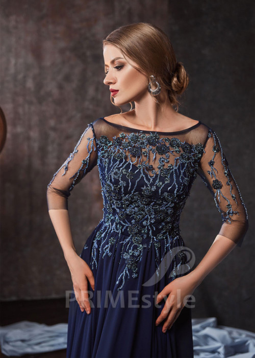 Čipkované šaty na ples LS404 2